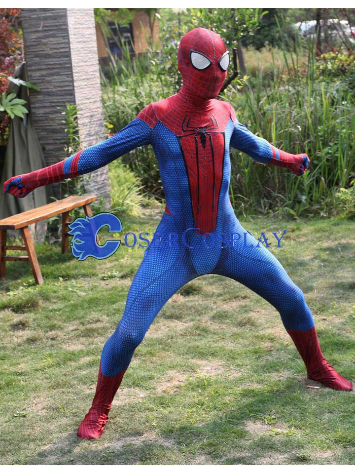 2018 Homecoming Spiderman Zentai Costume Halloween LA18070216